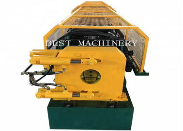 Automatic Steel Round Water Down Pipe Roll Forming Making Machine 8-12m/min speed